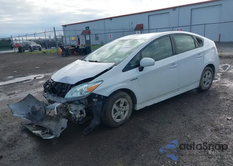2010 Toyota Prius Iii from USA, damaged, VIN JTDKN3DU4A0172347